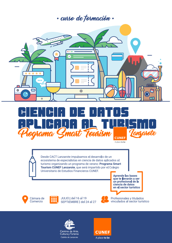 poster curso cunef smart tourism