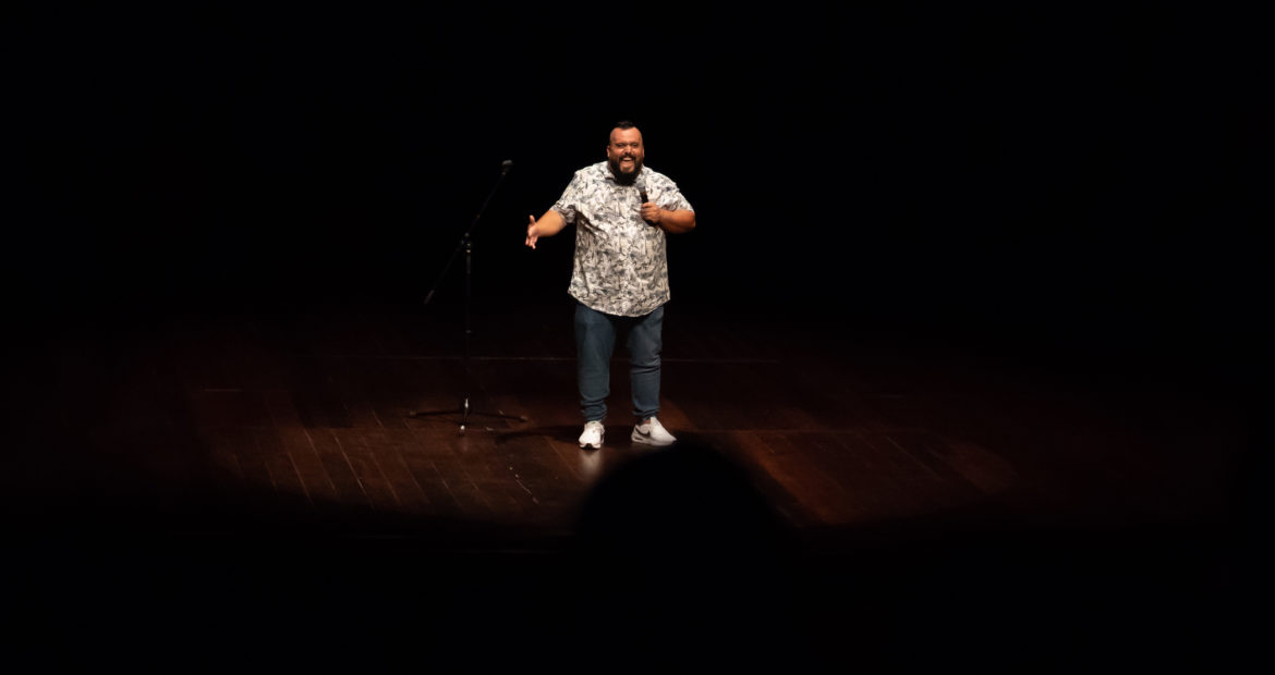 Kike Pérez en Jameos del Agua