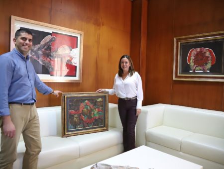 Los Centros Turísticos adquieren tres obras de César Manrique pertenecientes a una colección privada